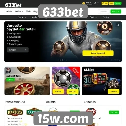 Experiência do usuário no site 633bet